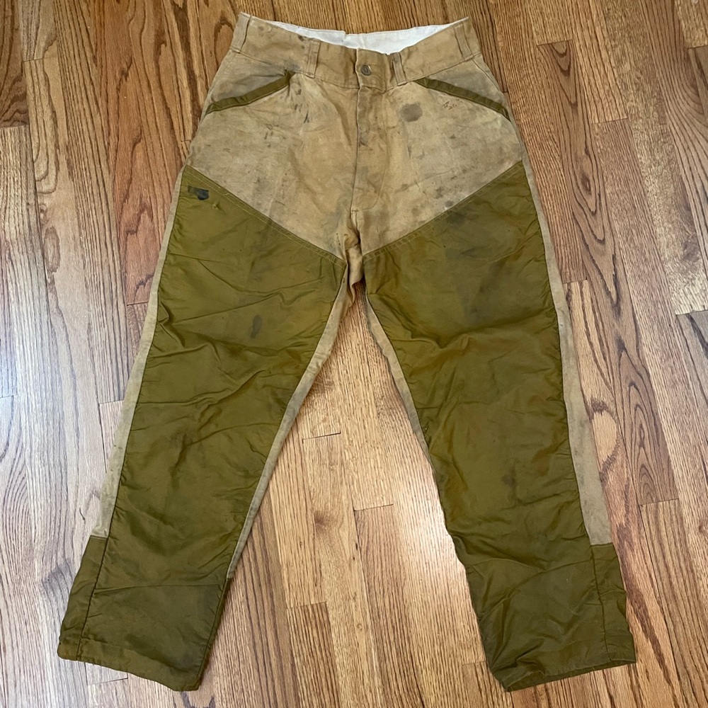 BIRD HUNTING BRIAR PANTS 
Vintage Winchester sz 30